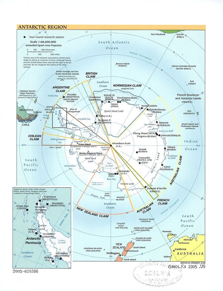 Land & Border Disputes, Australia