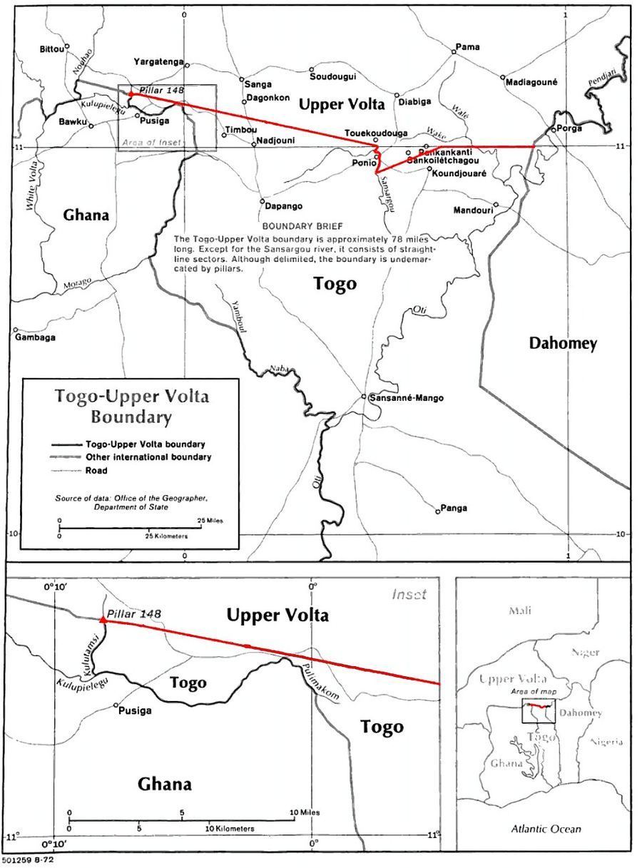 Land & Border Disputes, Burkina Faso
