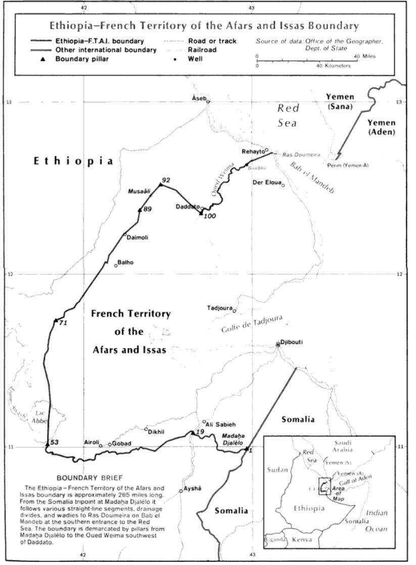Land & Border Disputes, Djibouti