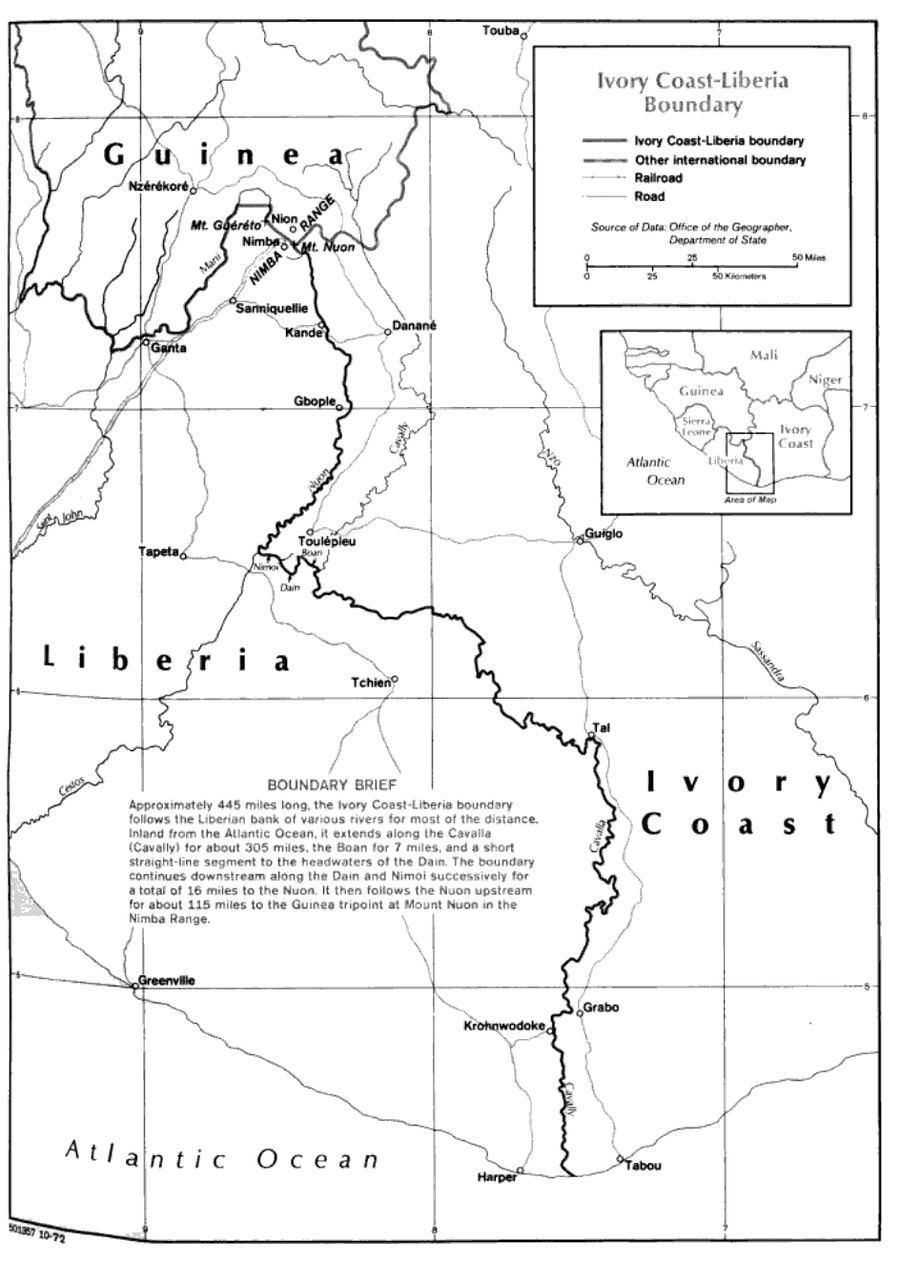 Land & Border Disputes, Liberia