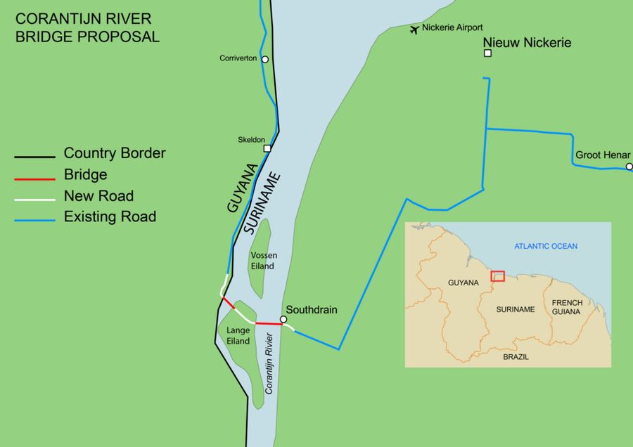 Land & Border Disputes, Suriname