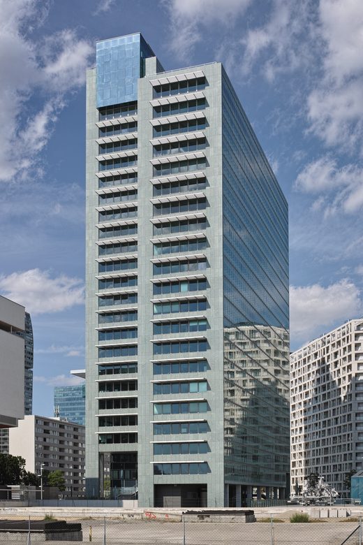 Ares Tower Vienna from SW, Austria