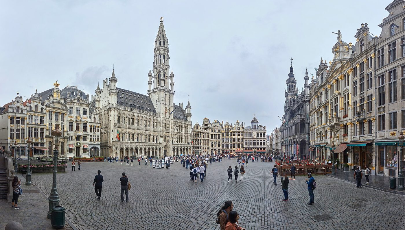 Grand-Place, Brussels - panorama, Belgium