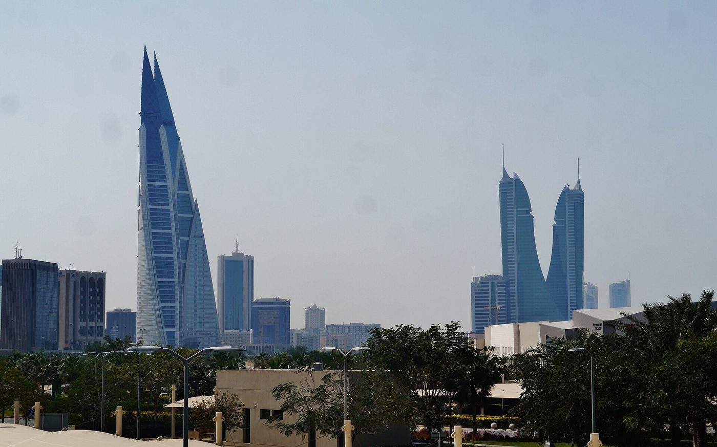 Manama Bahrain World Trade Centre & Bahrain Financial Harbour, Bahrain