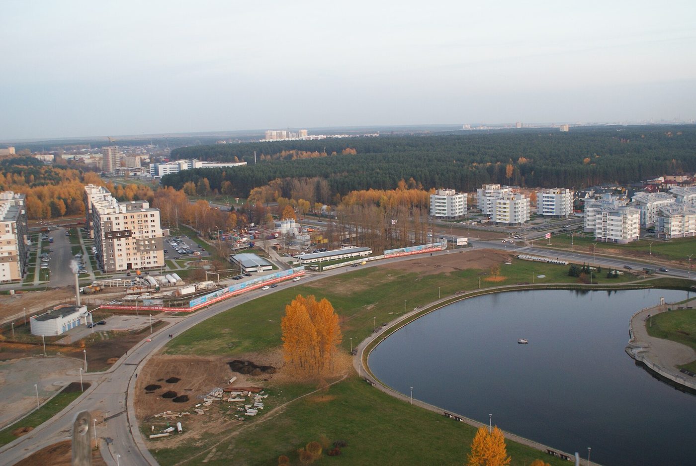 View of Minsk from the National Library of Belarus, Belarus