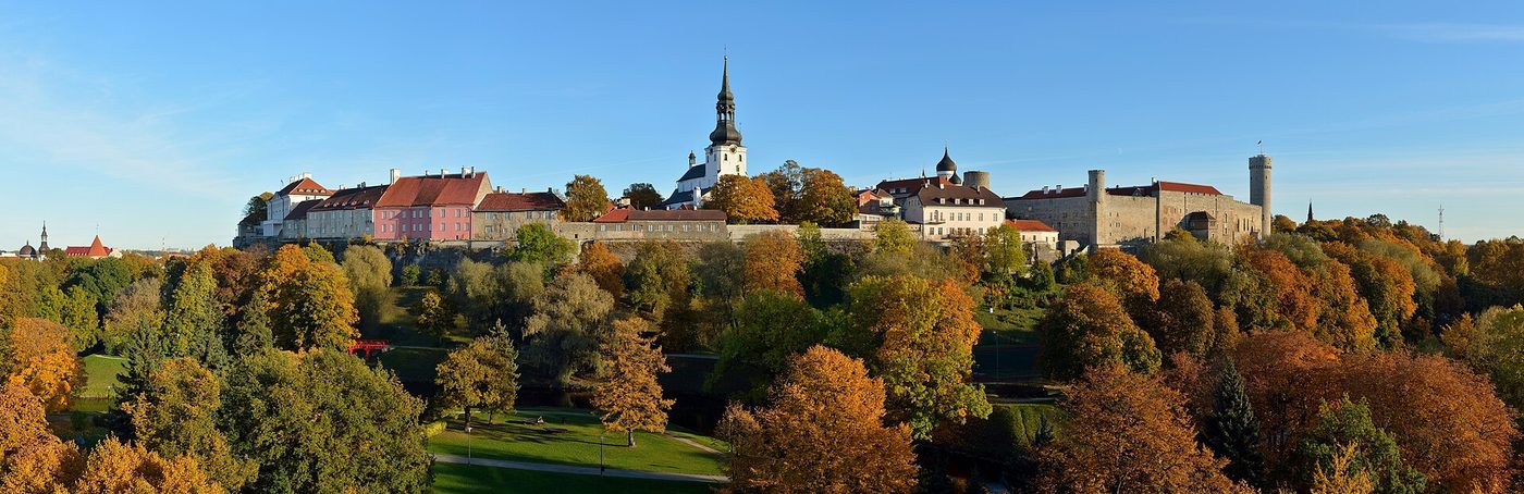 Tallinn Toompea Upper Old Town, Estonia