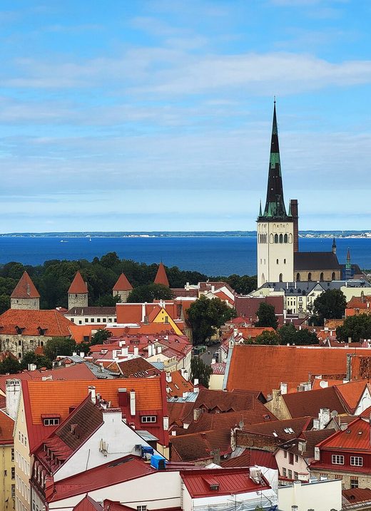 Tallinna vanalinn. Tallinn Old town, Estonia