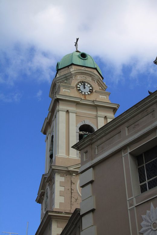 Church tower in Gibraltar, Gibraltar
