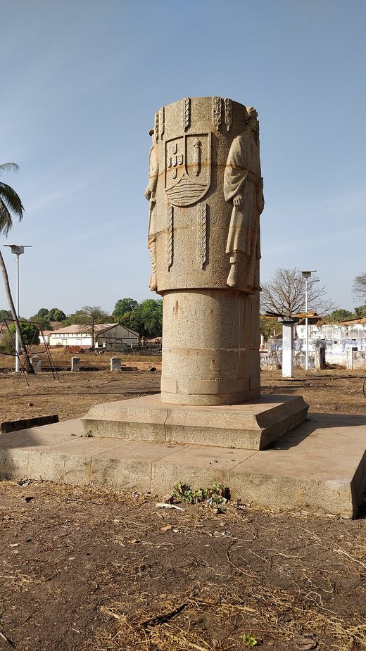 Former monument to Oliveira Muzanty, Bafatá, Guinea-Bissau, Guinea-Bissau