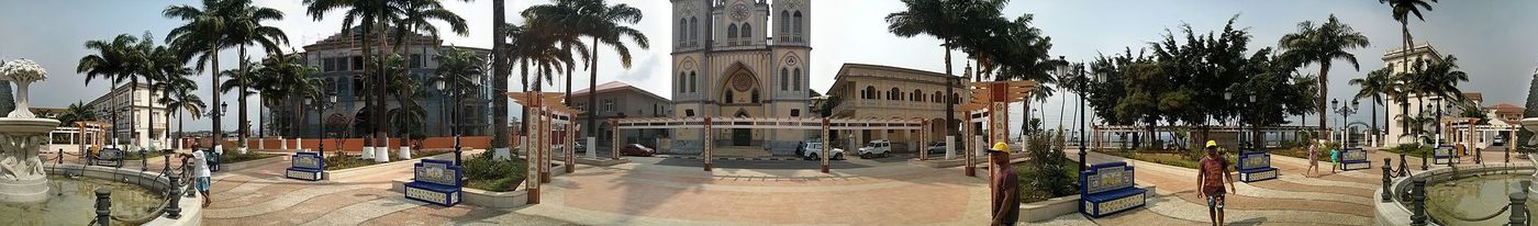 PanoramaCathedralSquareMalabo2013, Equatorial Guinea