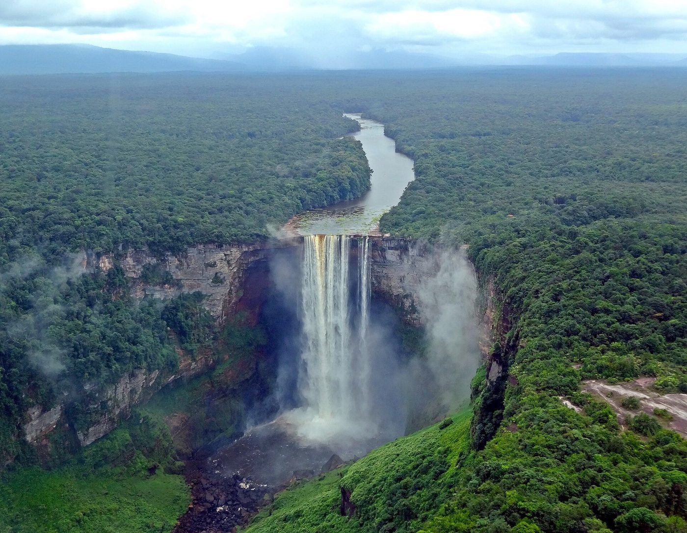 Kaieteur Falls Aerial, Guyana