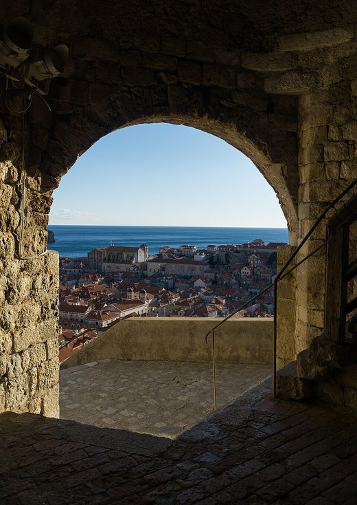 Dubrovnik Old Town From Minčeta Tower, Croatia
