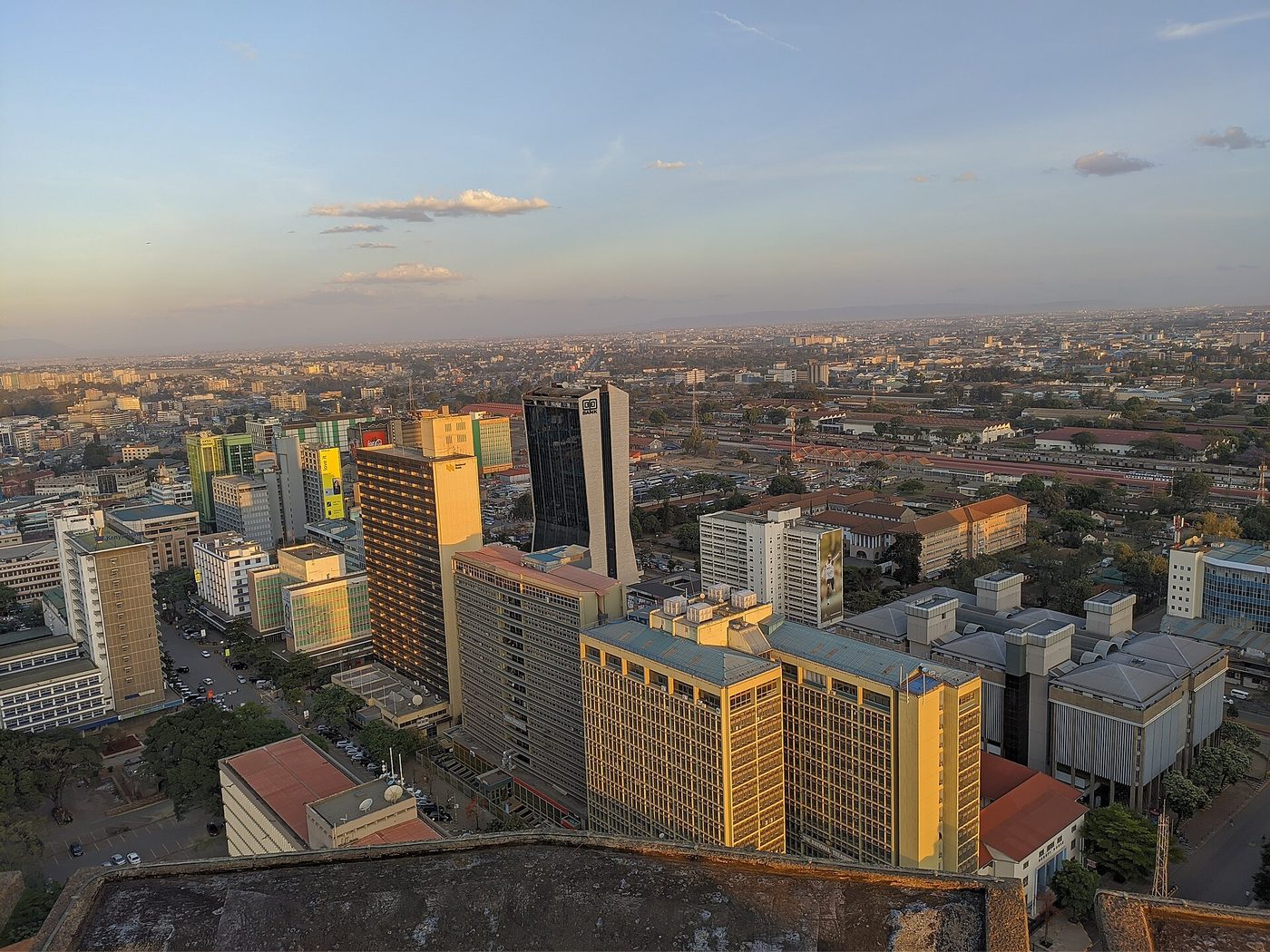 Nairobi skyline, Kenya