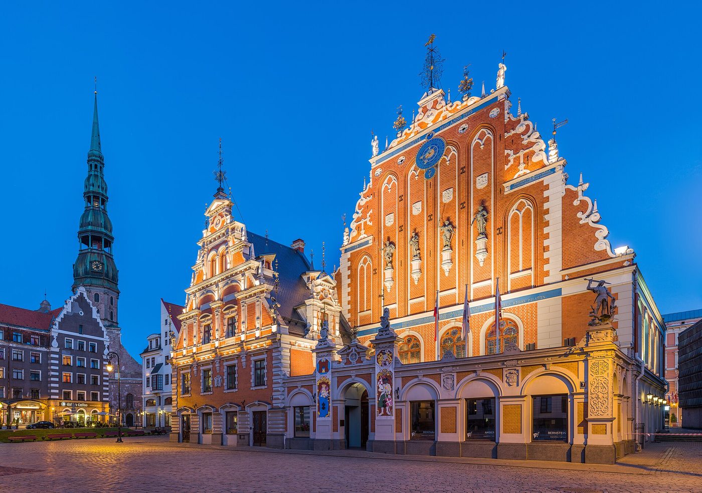 Riga Old Town House of the Blackheads, Latvia