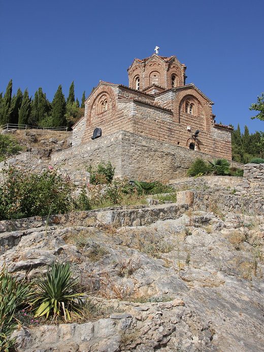 Church of St. John at Kaneo, Ohrid, Macedonia, North Macedonia
