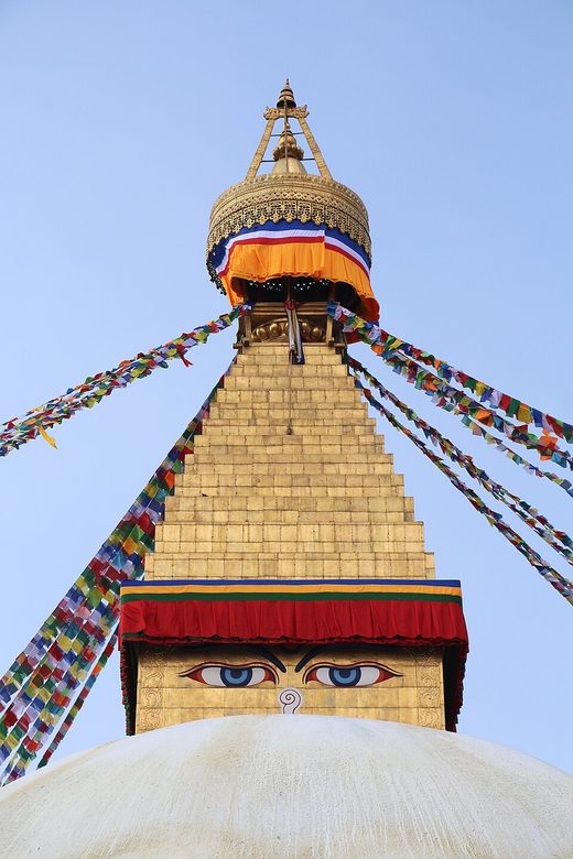 Boudhanath stupa, Kathmandu, Nepal