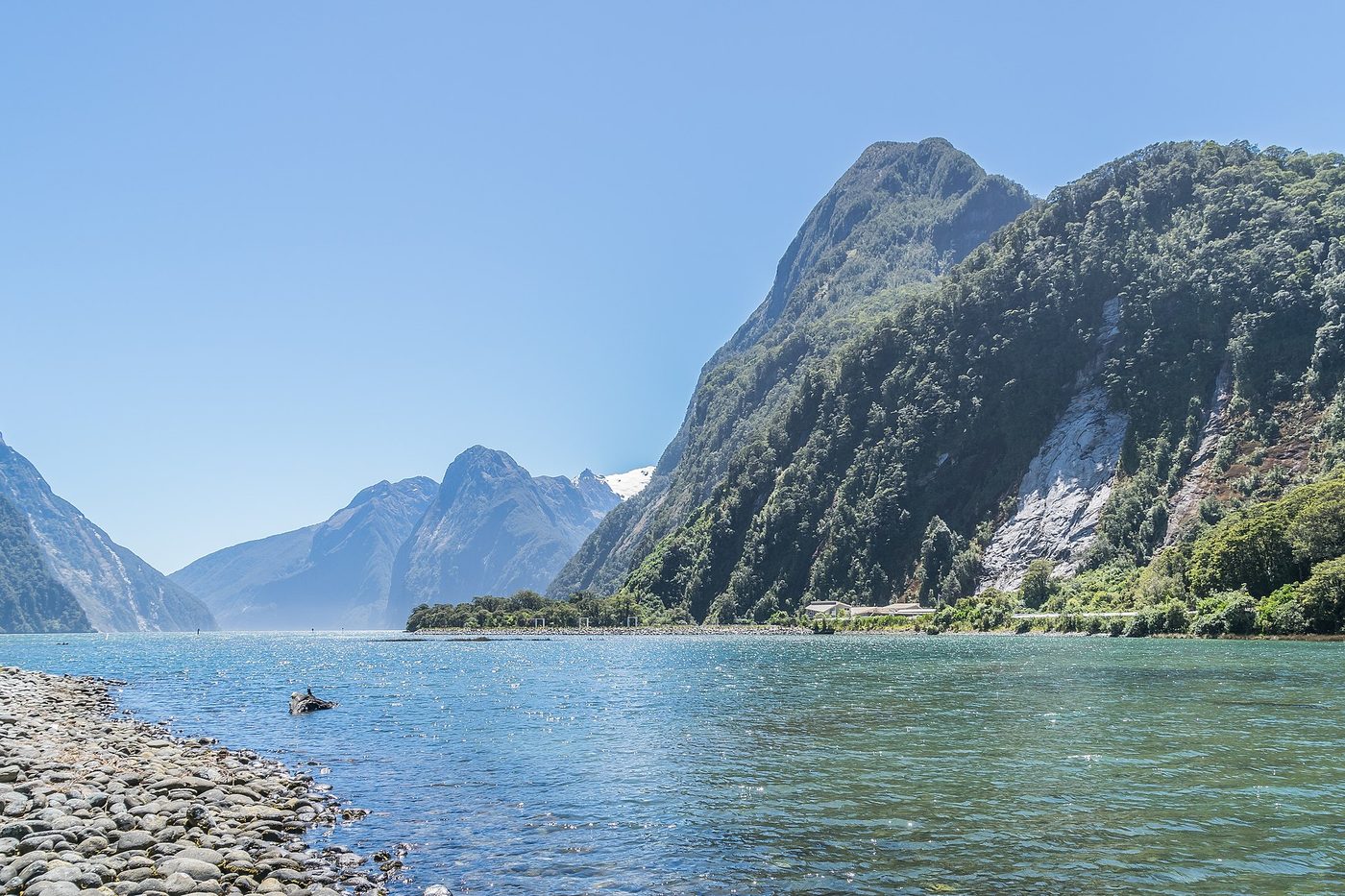 Milford Sound in Fiordland National Park, New Zealand