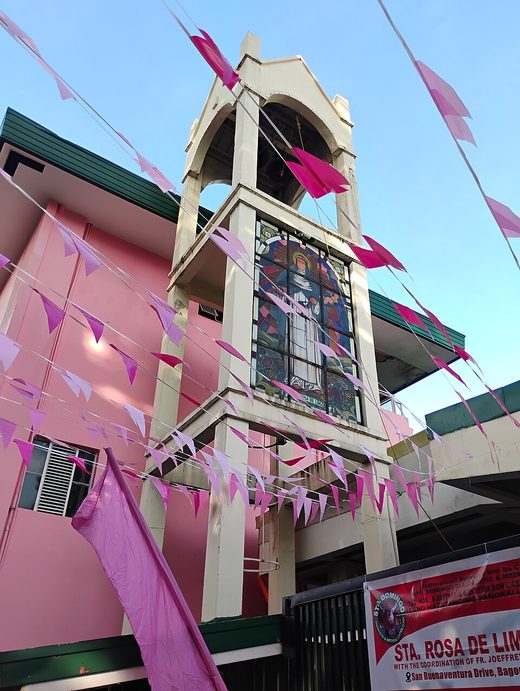 Santa Rosa de Lima Church Bell Tower, Pasig, Aug, Peru