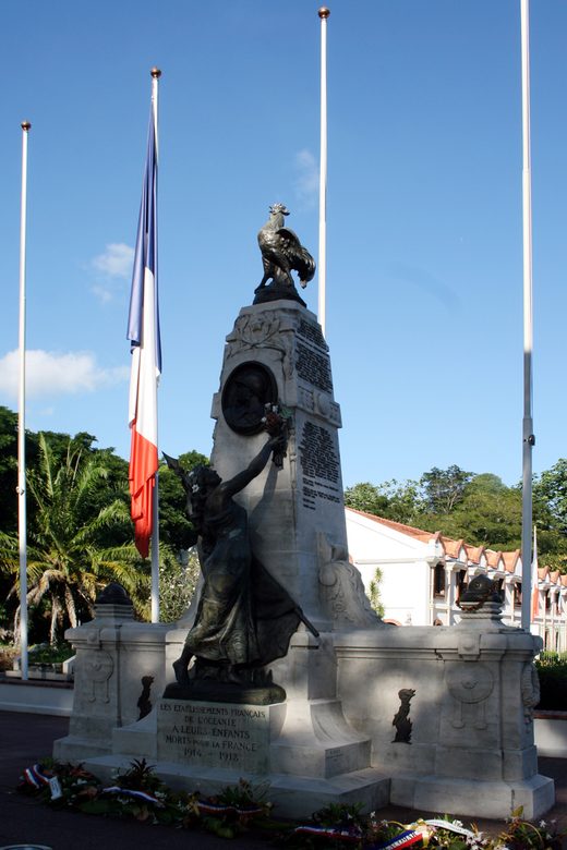 Papeete - Monument aux morts, French Polynesia