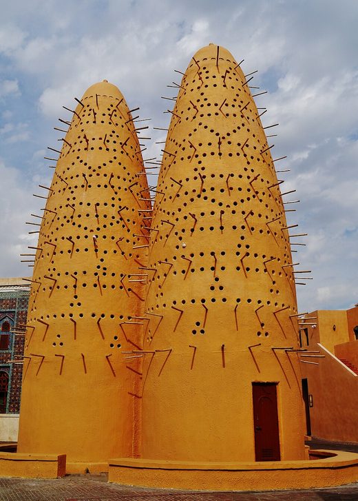 Doha Katara Cultural Village Pigeon Towers, Qatar