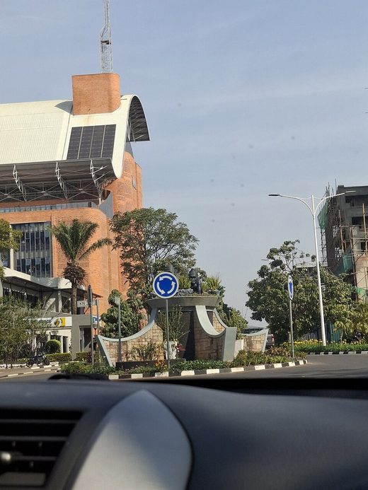 Kigali city gorilla monument, Rwanda