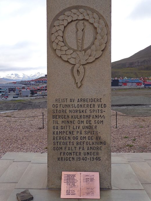 Longyearbyen Monument, Svalbard and Jan Mayen
