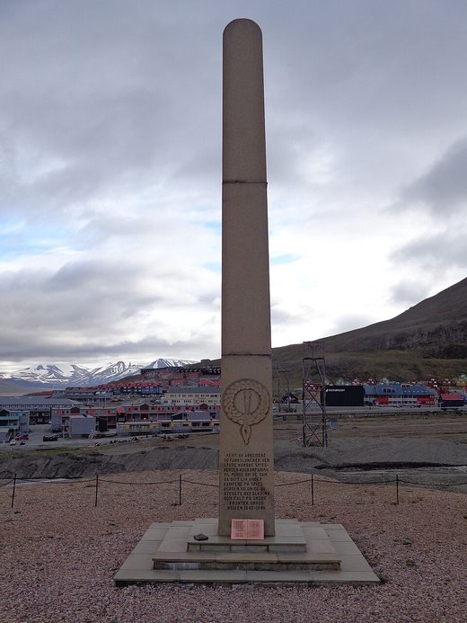 Longyearbyen Monument, Svalbard and Jan Mayen