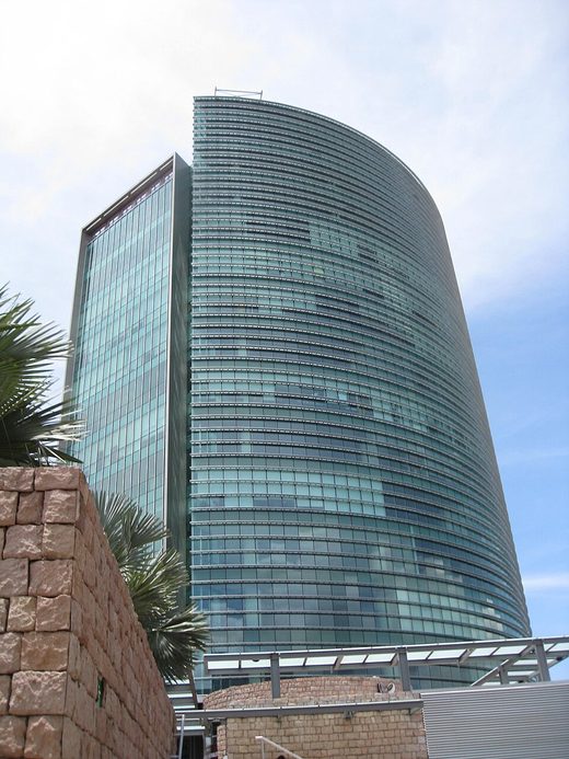 World Trade Futura Tower bottom view, El Salvador