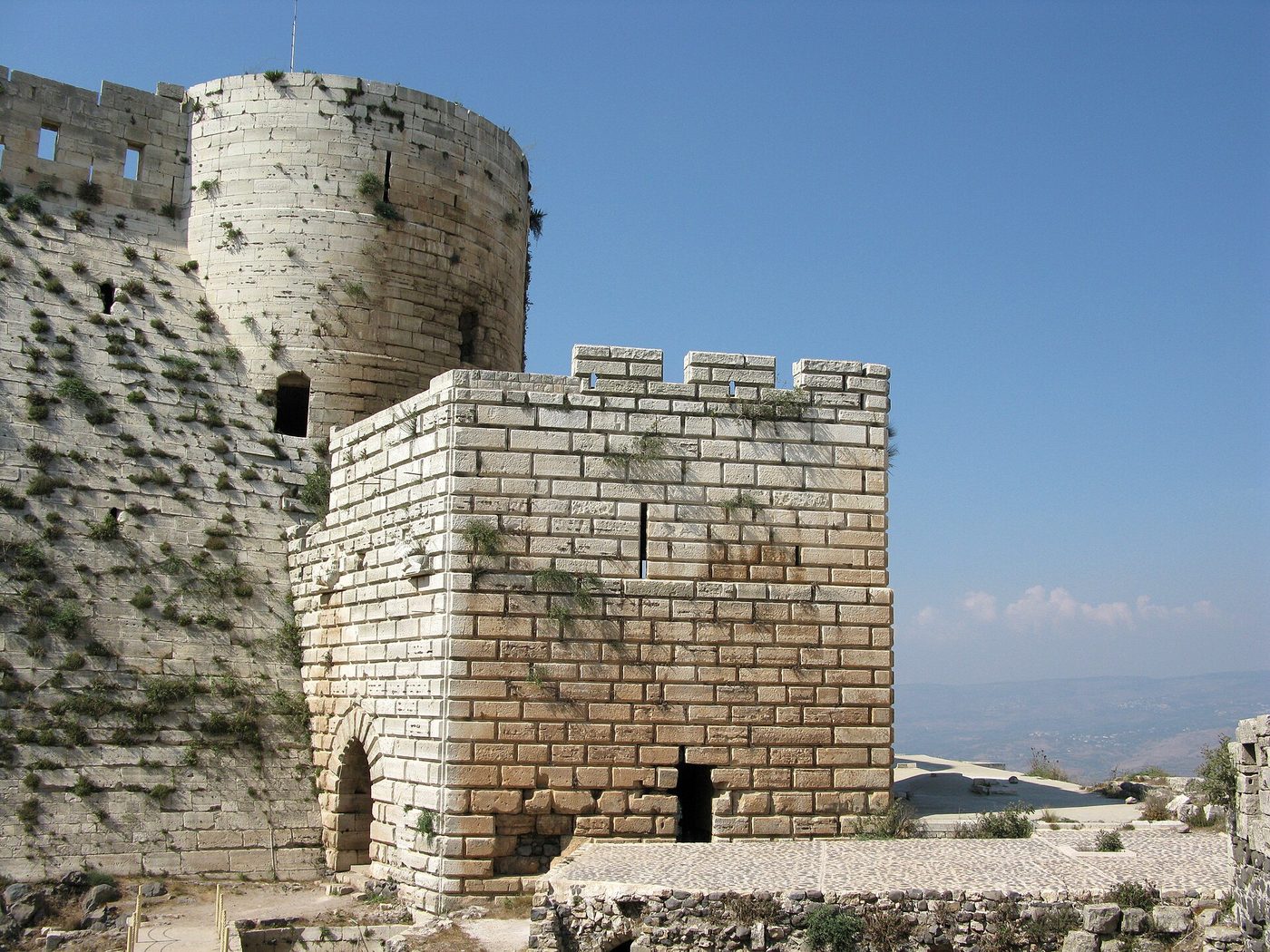 Krak des Chevaliers Castle, Syria, Towers, Syria