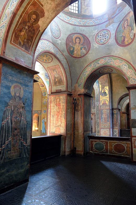 Interior of Saint Sophia Cathedral in Kyiv Ukraine, Ukraine